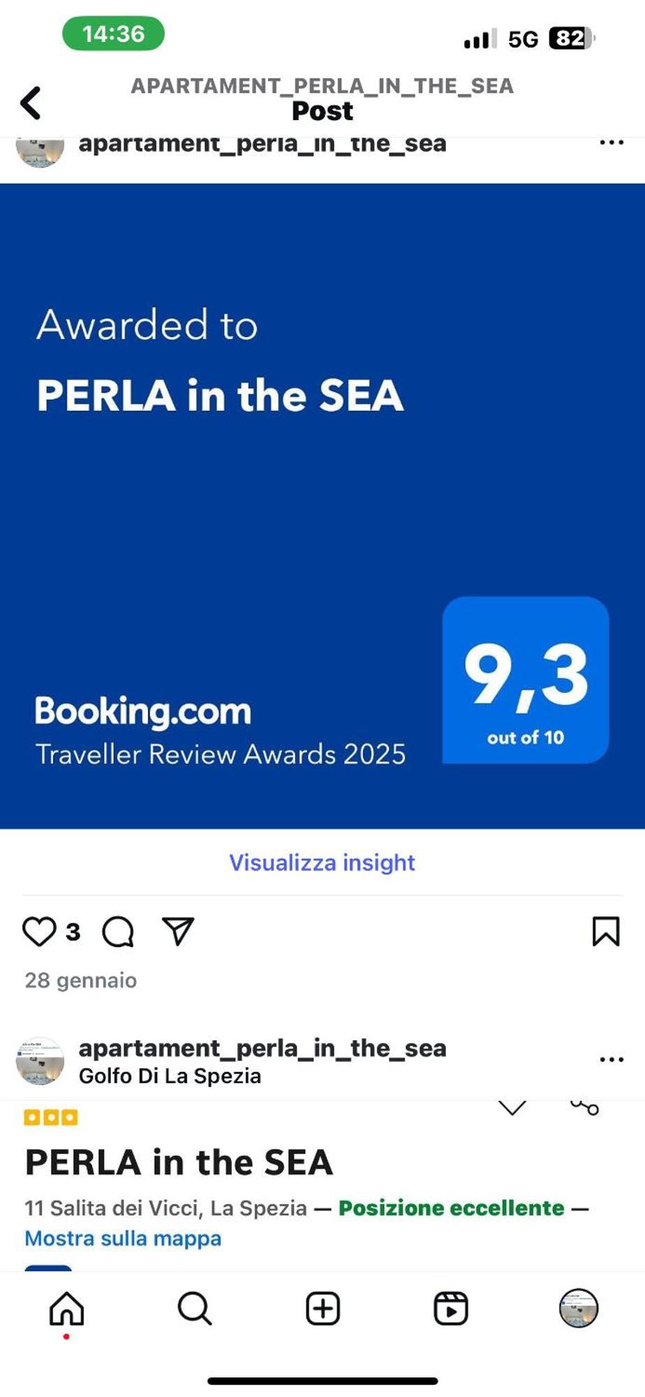 Perla In The Sea Apartment La Spezia Exterior foto